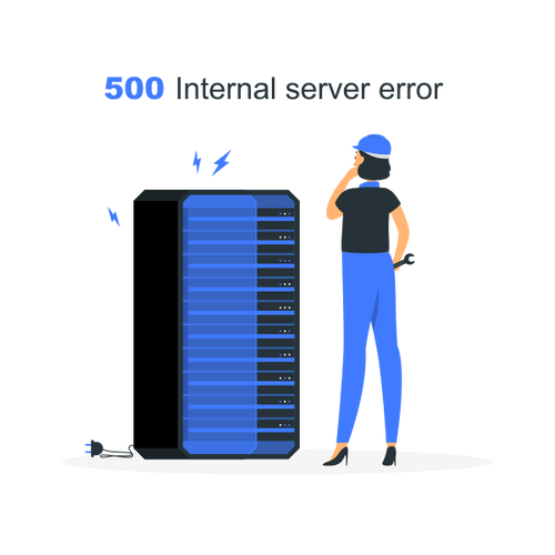 Cloud Premium Server illustration